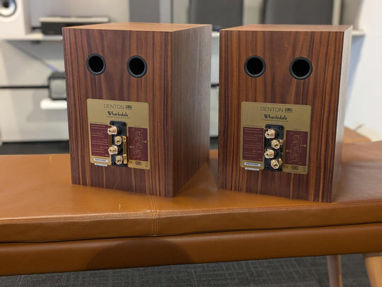 Wharfdale Denton 85th Anniversary Bookshelf Speakers Walnut - Trade In