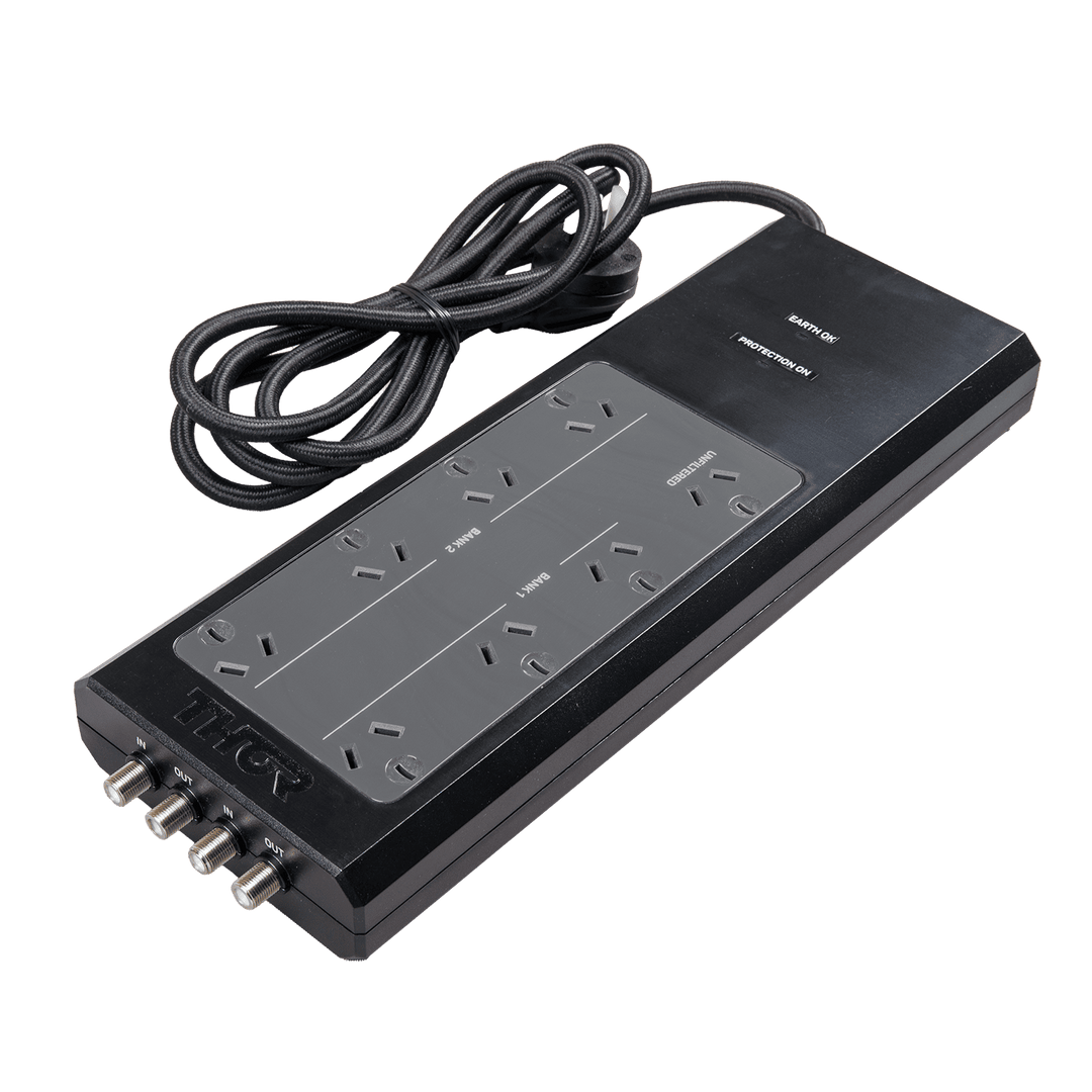 Thor P8 Prodigy – 8 Way Surge Protector with Elite Filtration