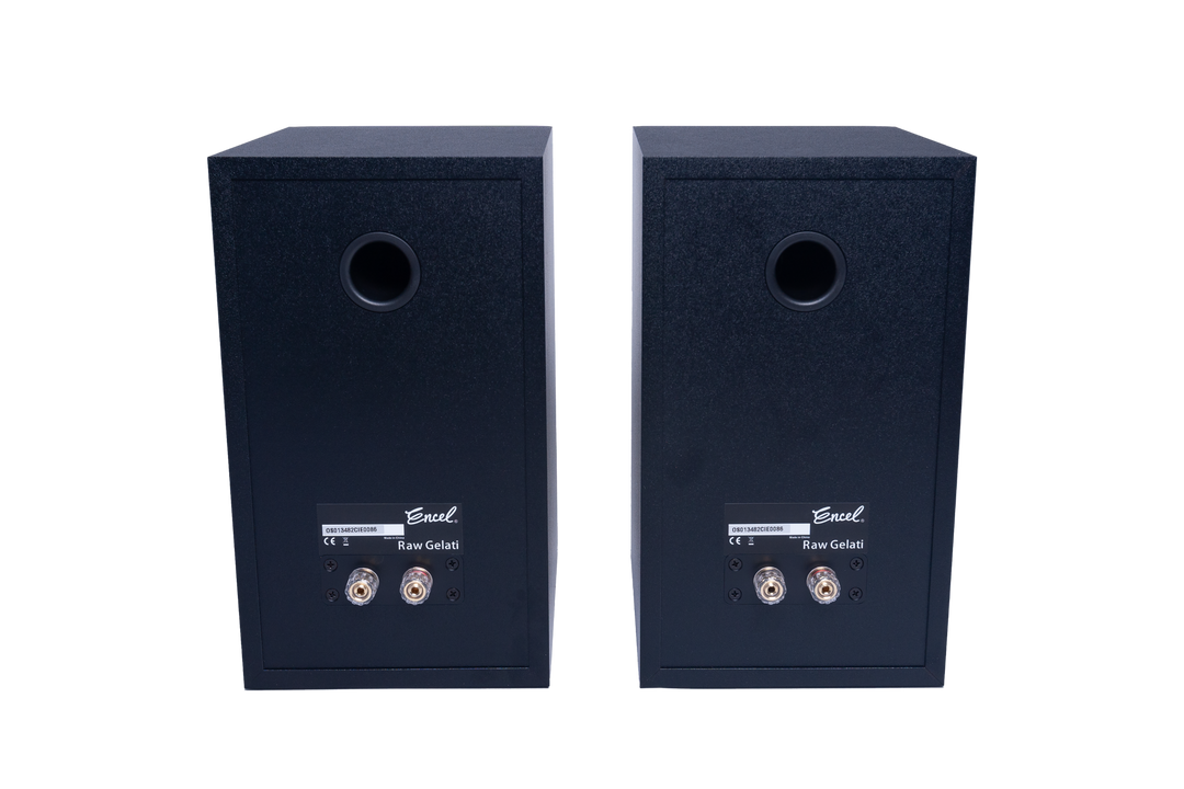 Encel Raw Gelati Bookshelf Speakers