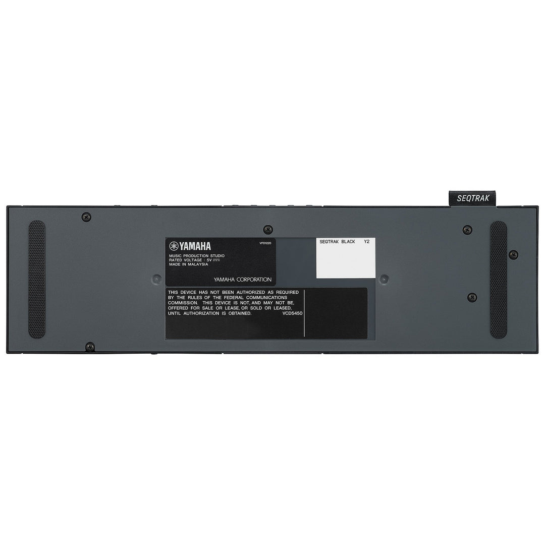 Yamaha SEQTRAK - Portable Music Production Studio Black