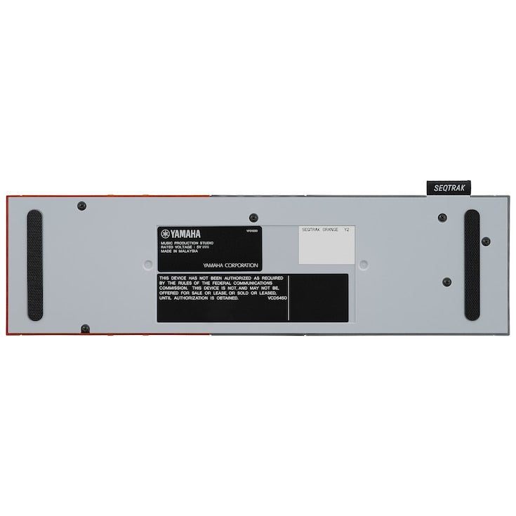Yamaha SEQTRAK - PORTABLE MUSIC PRODUCTION STUDIO ORANGE/GREY