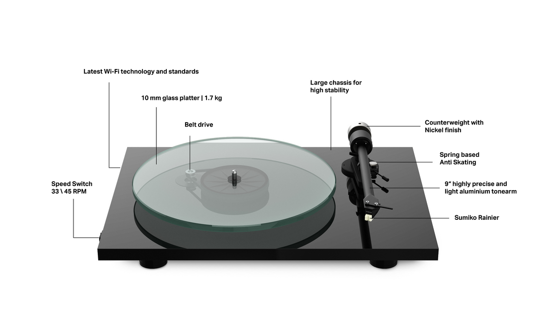 Pro-Ject T2 W Wi-fi Turntable