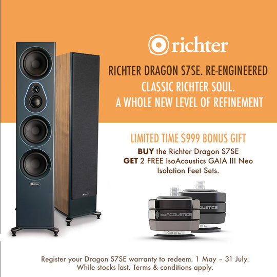Richter Dragon S7 Special Edition Floorstanding Speakers