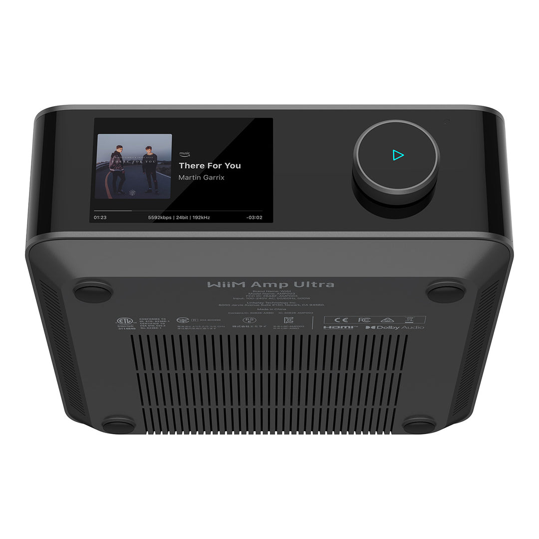 WiiM Amp Ultra - Premium Wifi Streaming Amplifier