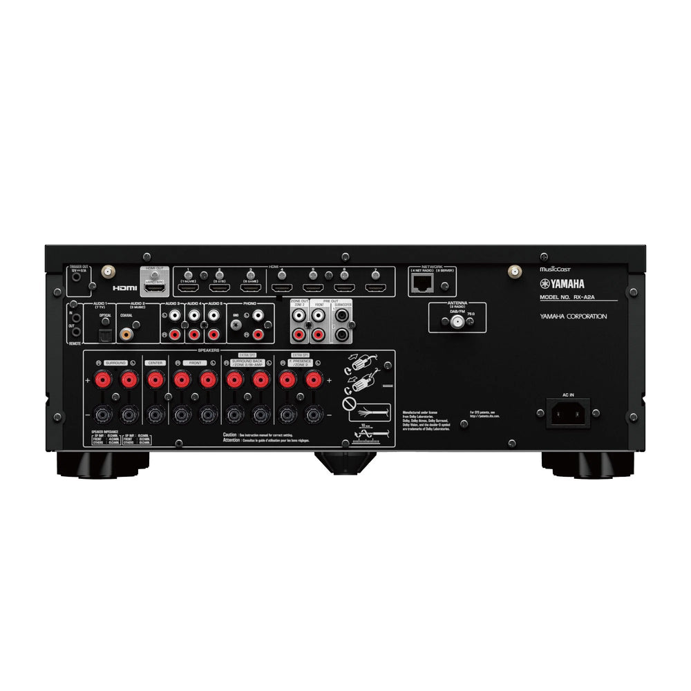 Yamaha AVENTAGE RX-A2A - 7.2 Ch AV Receiver (100W)-Refurbished
