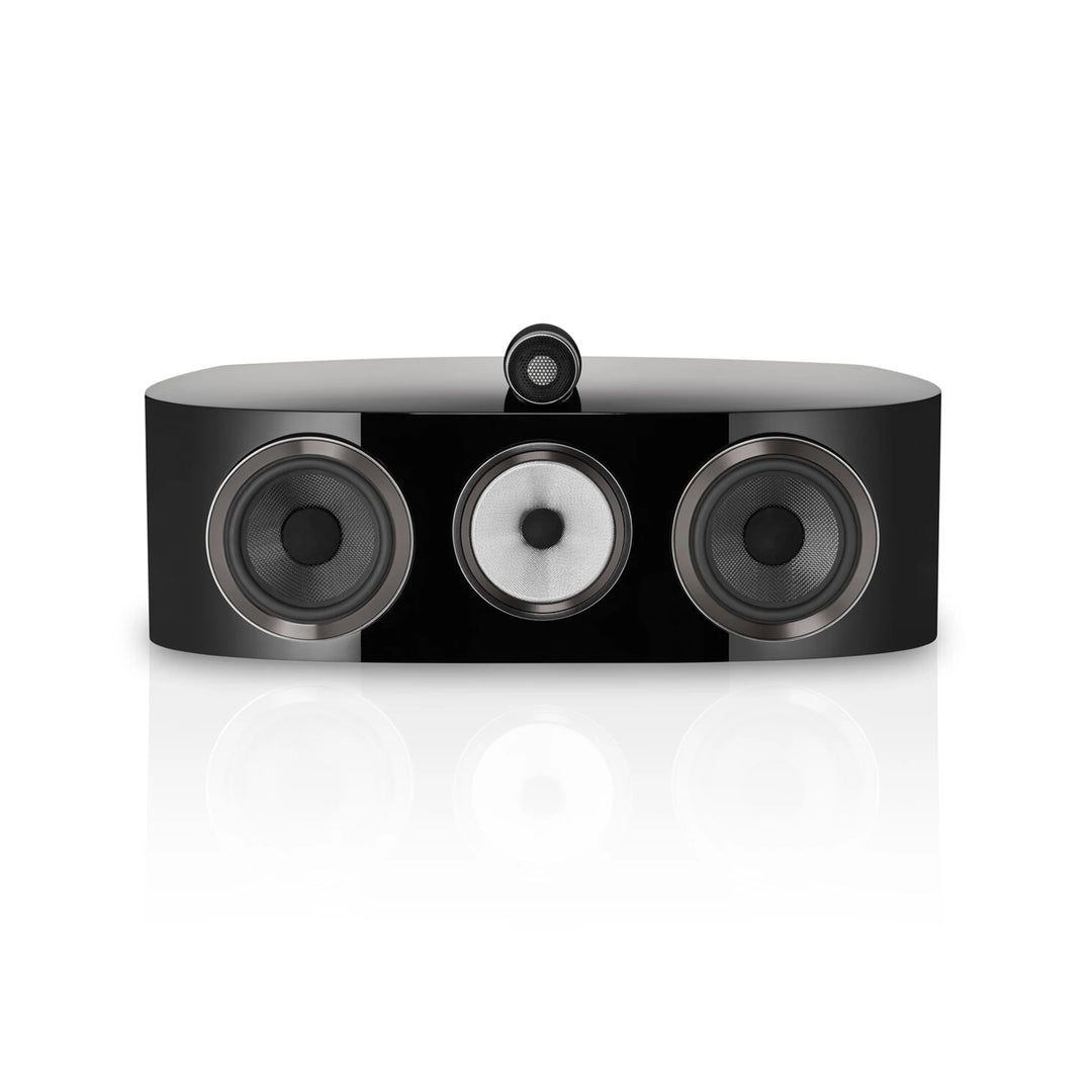 Bowers & Wilkins HTM82 D4 Centre Speaker Gloss Black w/ Stand - Open Box