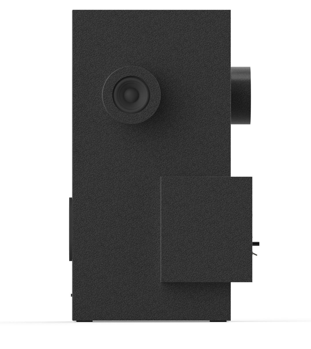 Transparent Brutalist Speaker