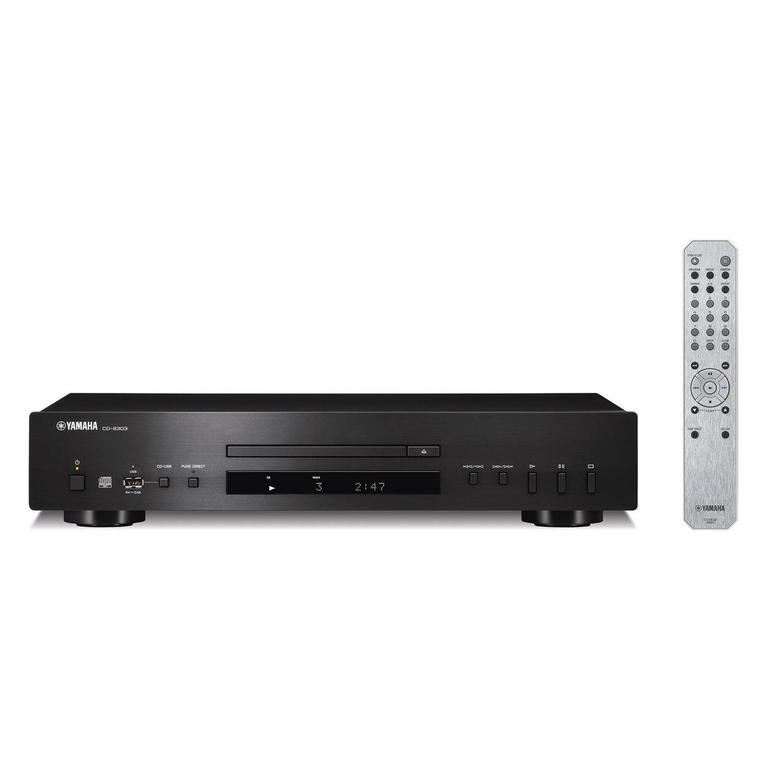 Yamaha CD-S303 CD Player Black - Refurbished