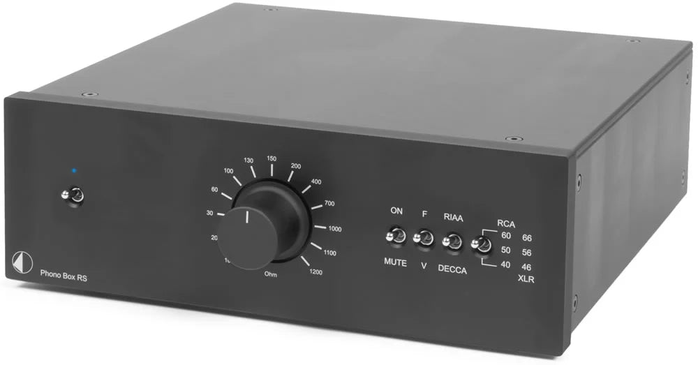 Pro-Ject Phono Box RS Phono Preamplifier Black - OPEN BOX