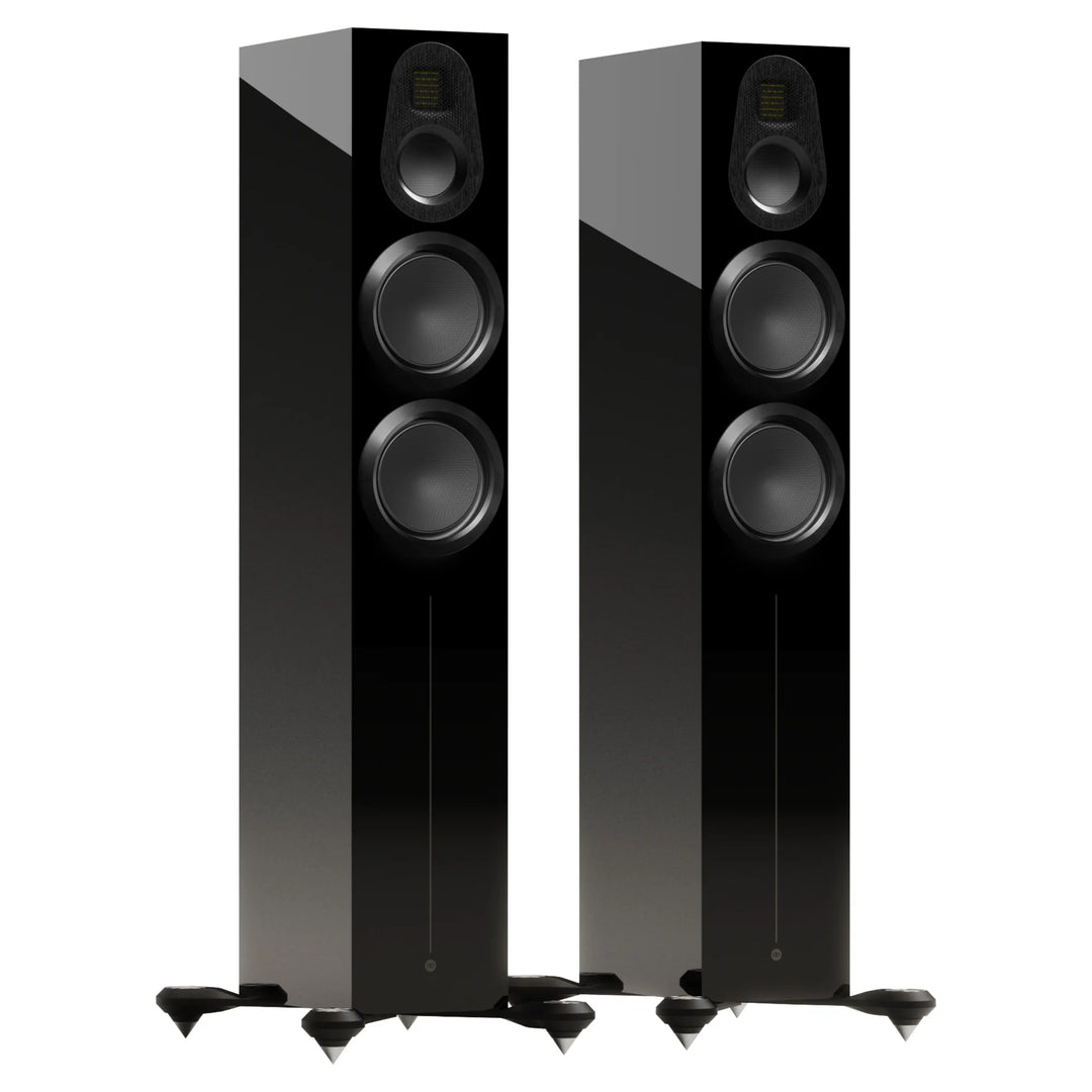 Monitor Audio Gold 300 6G Floorstanding Speakers High Gloss Black - OPEN BOX