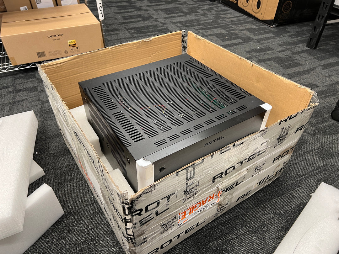 Rotel RB-1590 2-Channel Power Amplifier 350 Watts Black - Open Box