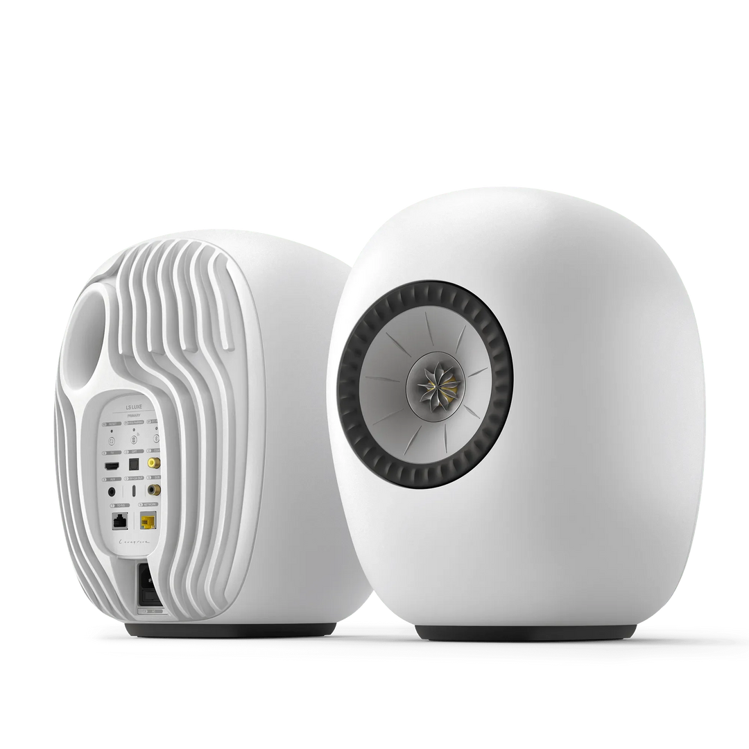 KEF LUXE Wireless Bookshelf Speakers