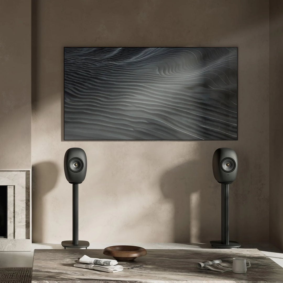 KEF LUXE Wireless Bookshelf Speakers