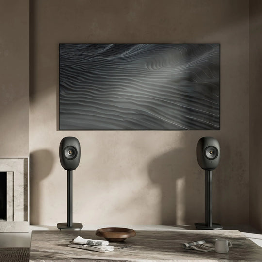 KEF LUXE Wireless Bookshelf Speakers