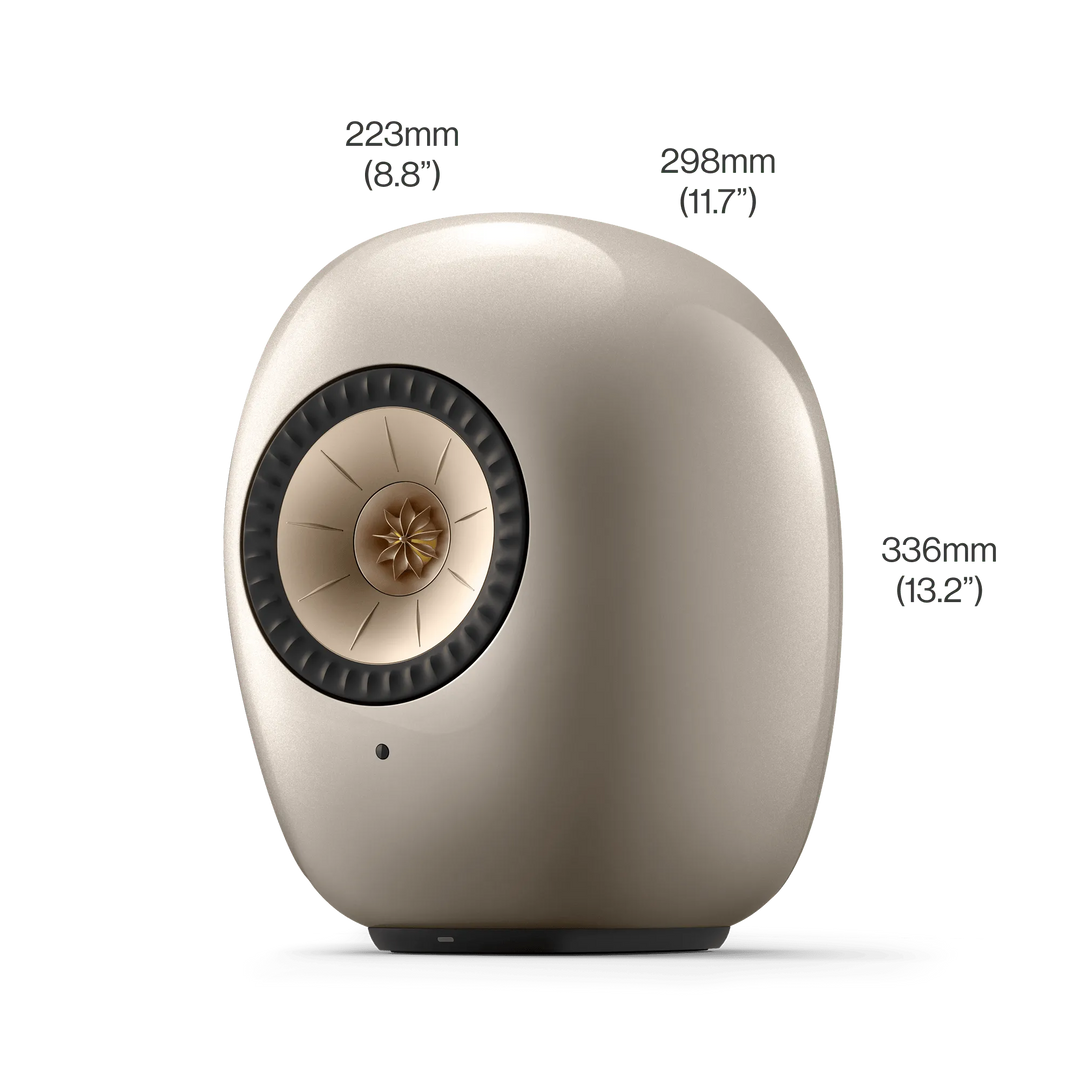 KEF LUXE Wireless Bookshelf Speakers