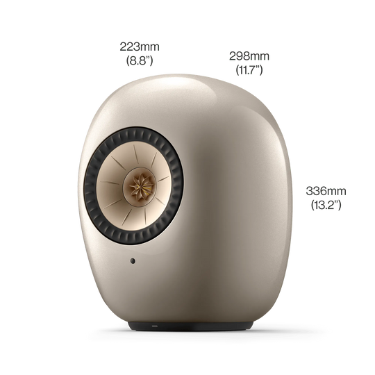 KEF LUXE Wireless Bookshelf Speakers