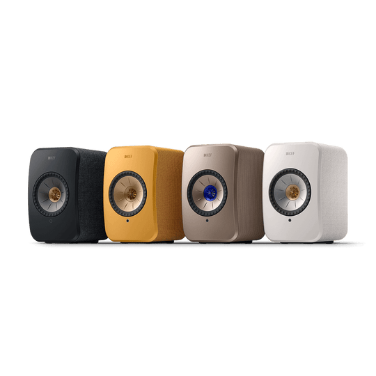 KEF LSX II Wireless Hifi Bookshelf Speakers