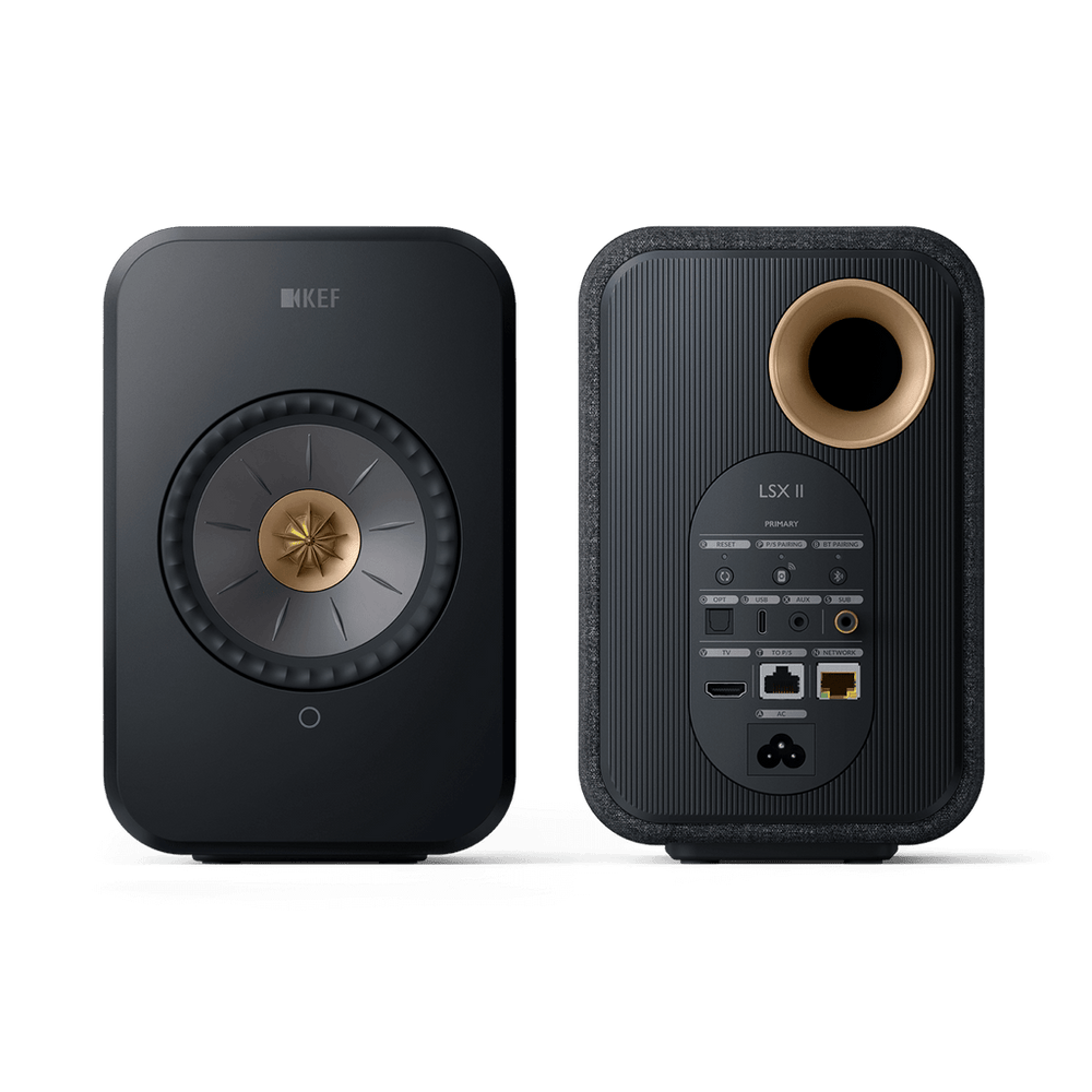 KEF LSX II Wireless Hifi Bookshelf Speakers