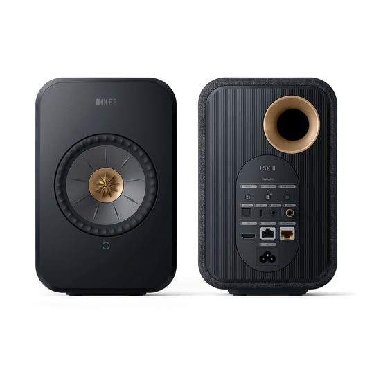 KEF LSX II Wireless Hifi Bookshelf Speakers