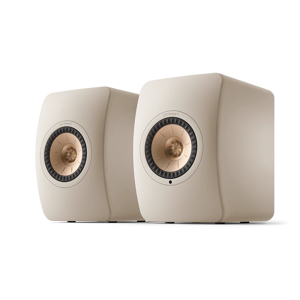 KEF LS50 Wireless II Wireless Hifi Bookshelf Speakers