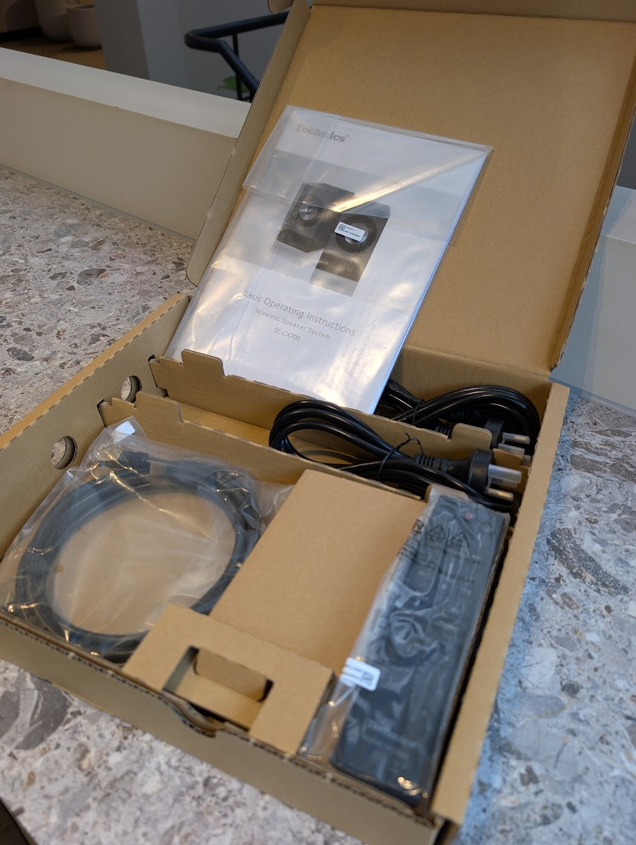 Technics SC-CX700 Wireless Speaker System Silky Grey - Open Box