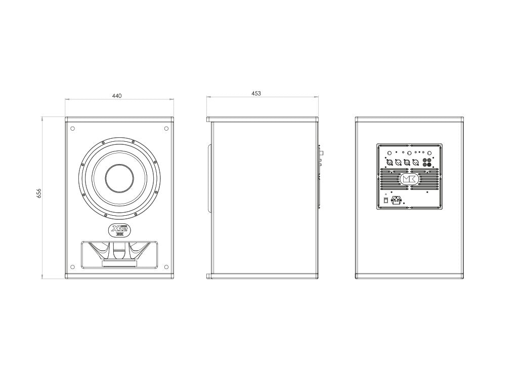 Miller & Kreisel X12 Subwoofer (Ex-Display)