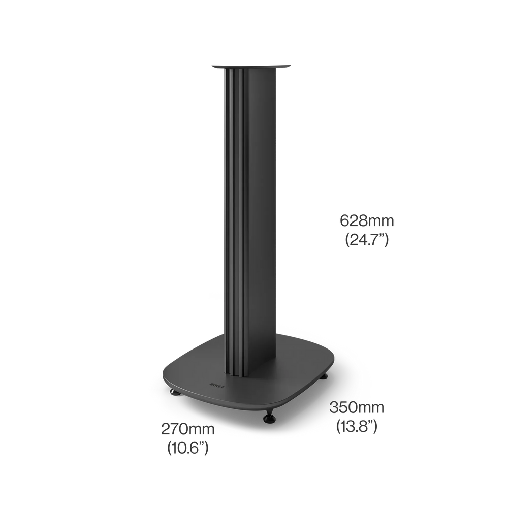 KEF S-UXE Speaker Stands (Pair) - Slate Grey