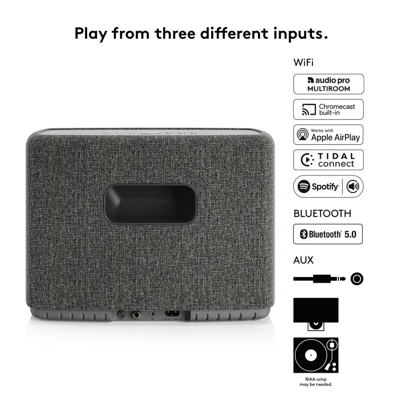 Audio Pro A15 WiFi Wireless Multiroom Speaker