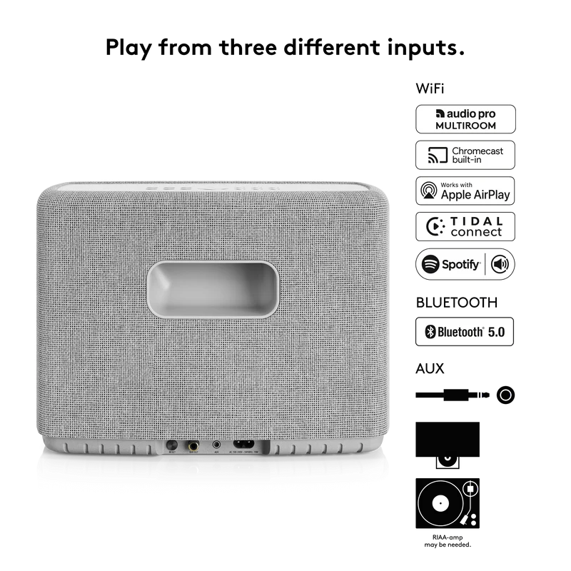 Audio Pro A15 WiFi Wireless Multiroom Speaker