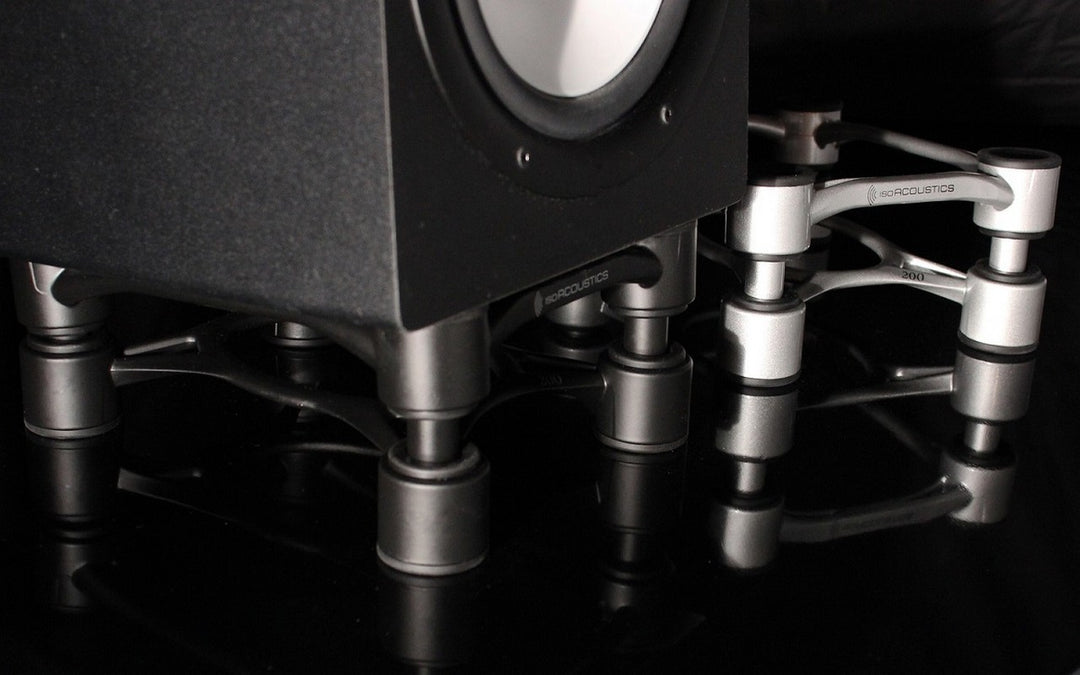 IsoAcoustics Aperta Series Bookshelf Speaker Isolation Stands