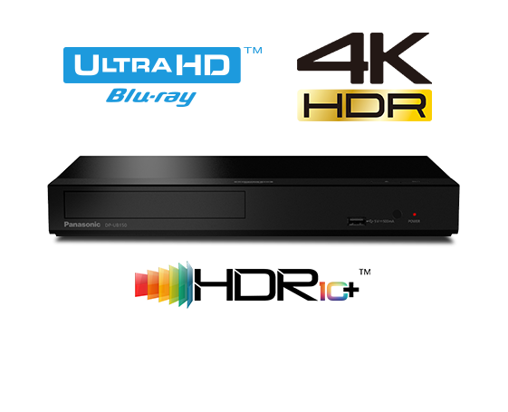Panasonic 4K Ultra HD HDR Blu-ray Player DP-UB150GN-K