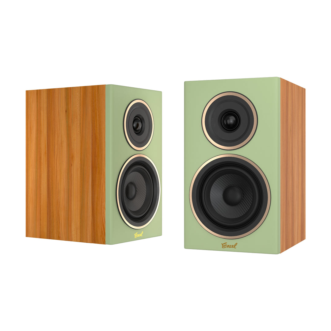 Encel Gelati Bookshelf Speakers with Magnetic Grille