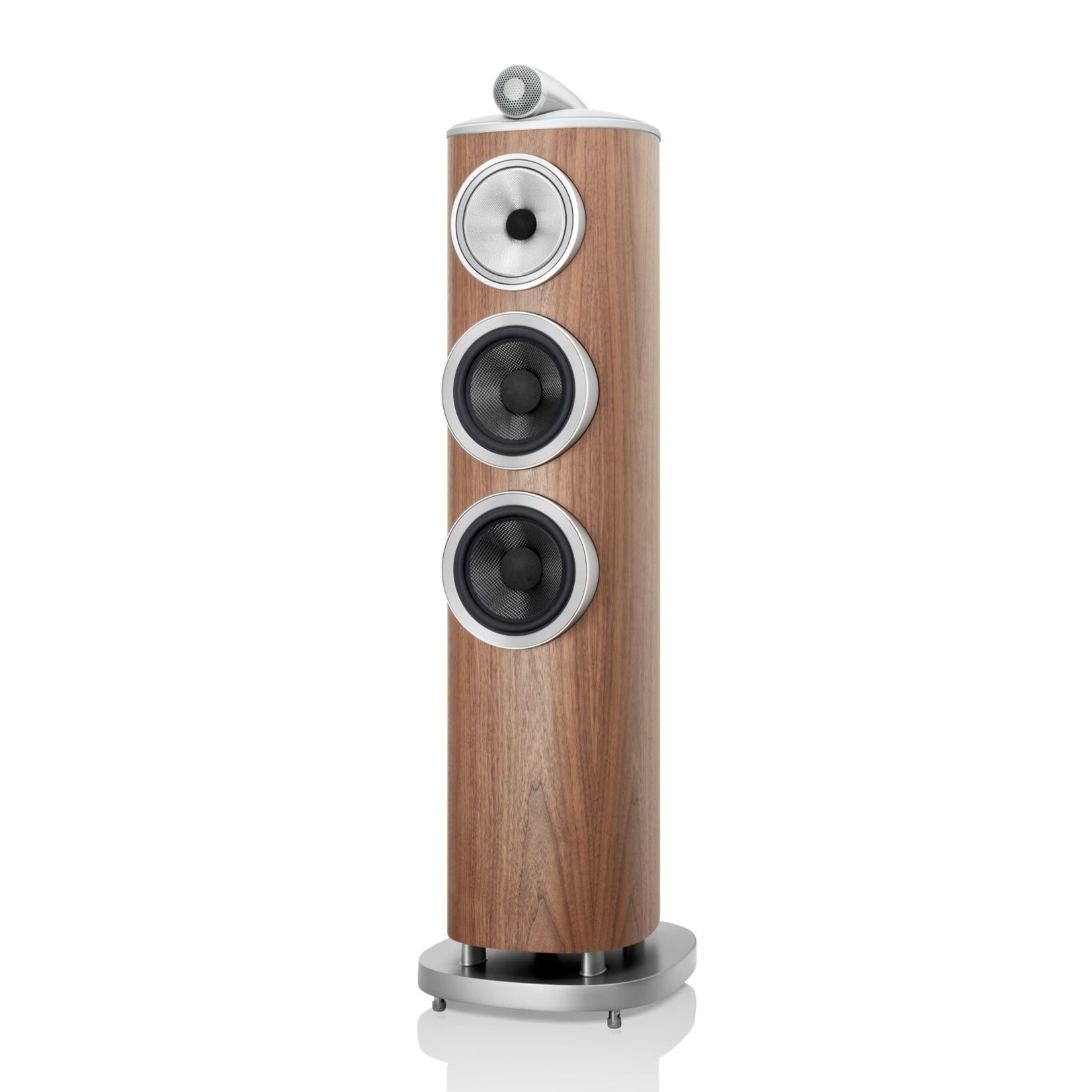 Bowers & Wilkins 804 D4 緞面胡桃木落地式喇叭
