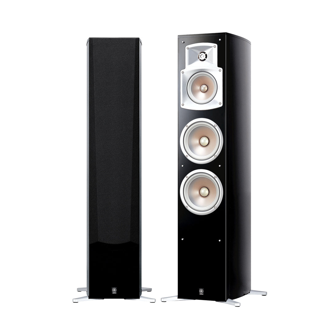 Yamaha NS-555 Floorstanding Speakers - Gloss Black (Pair)