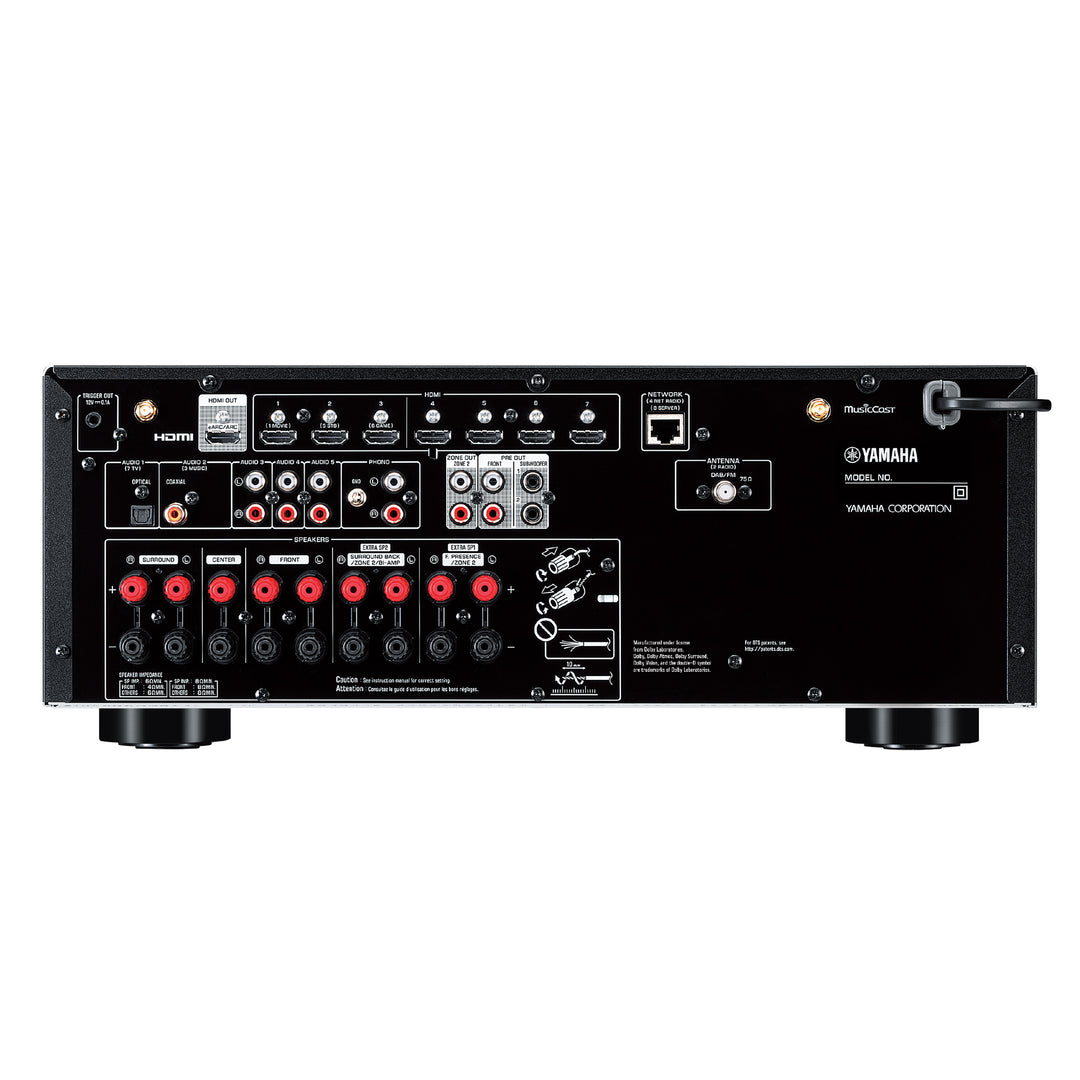 Yamaha RX-V6A 7.2 CH AV Receiver (100W)