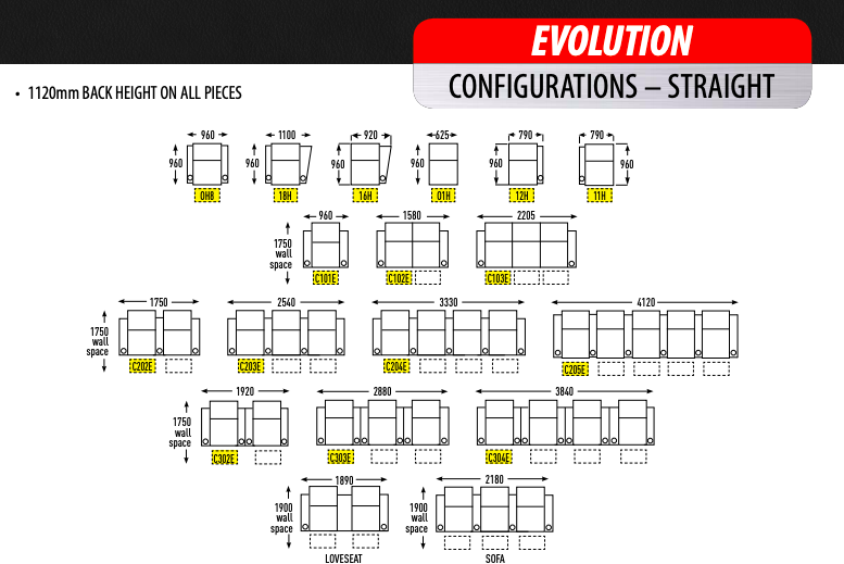 Row One Evolution Cinema Seat