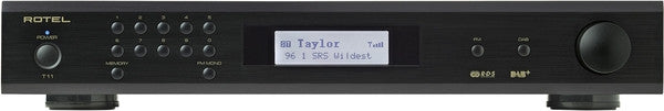 The Rotel T11 Digital Radio Tuner in Black from Todds Hi Fi