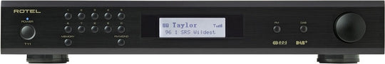 The Rotel T11 Digital Radio Tuner in Black from Todds Hi Fi
