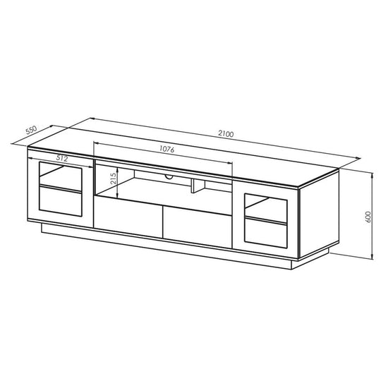 RVM Titan 2100 AV Cabinet