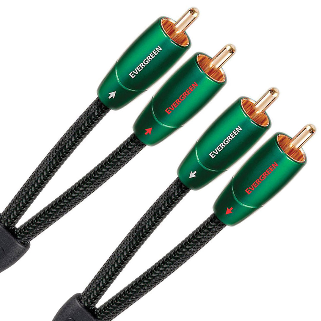 AUDIOQUEST - Evergreen RCA Stereo Audio Cables