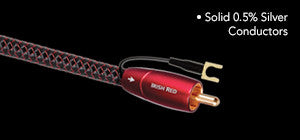 AUDIOQUEST - Irish Red RCA Subwoofer Cable