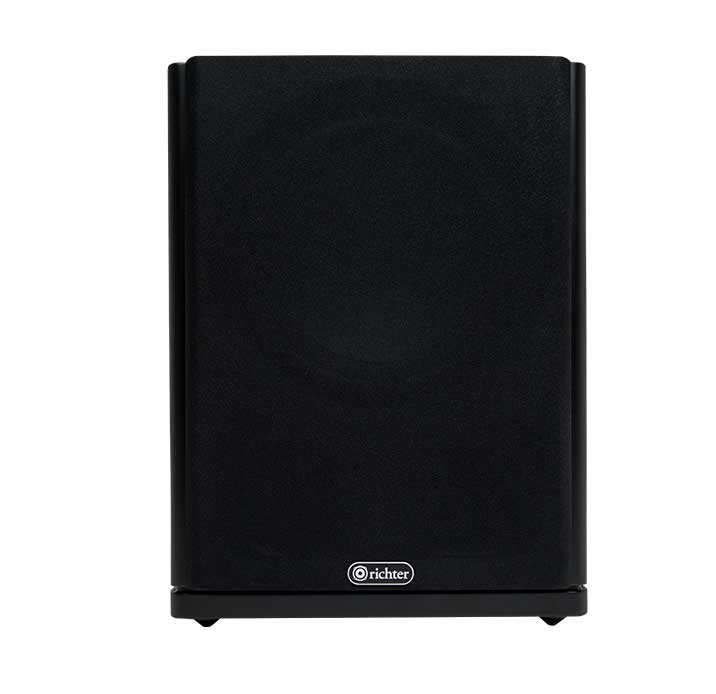 The Richter Thor 10.6 inch Subwoofer in black from Todds Hi Fi