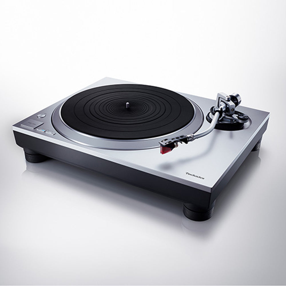 Technics Premium Class SL-1500C Direct Drive Turntable in silver from Todds Hi Fi