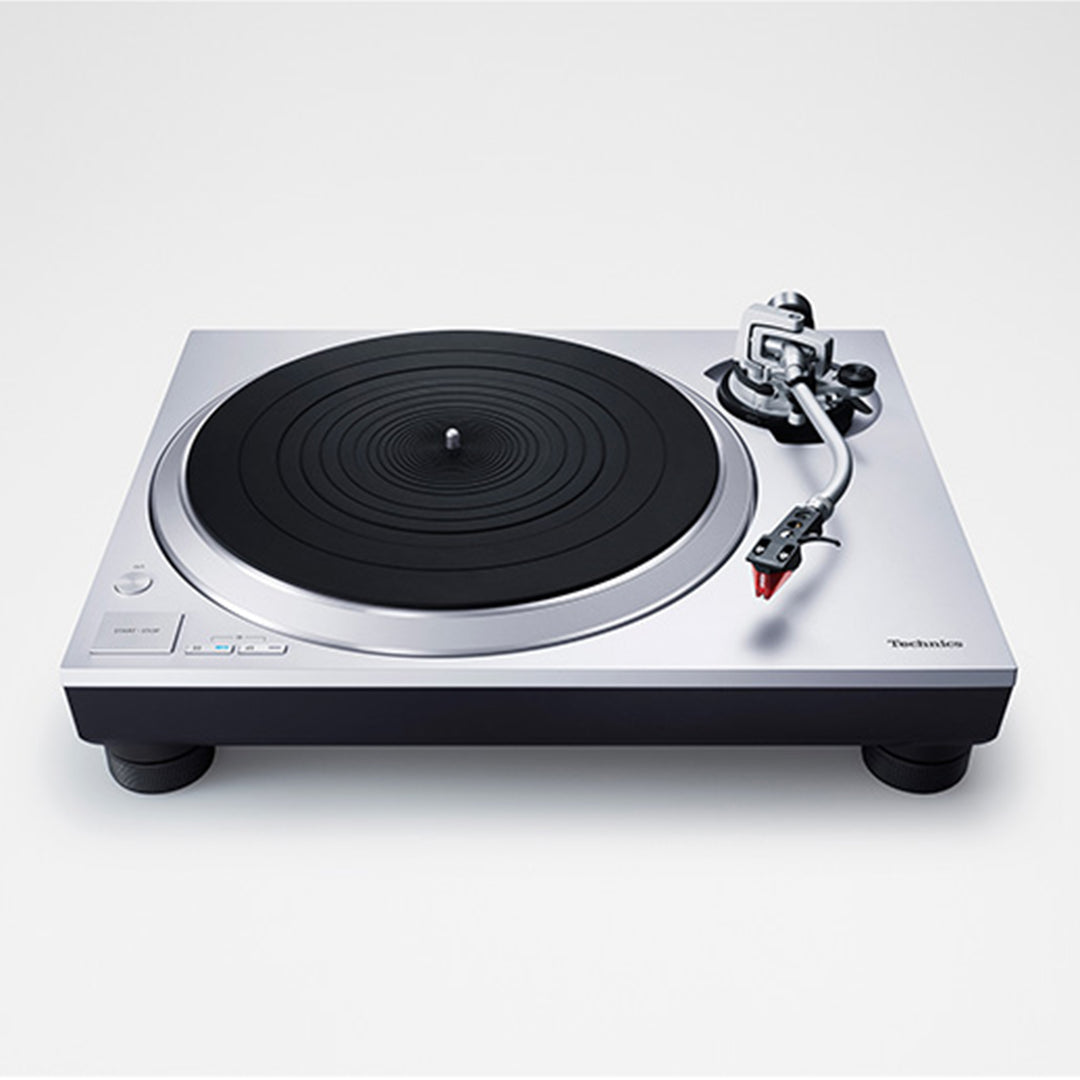 Technics Premium Class SL-1500C Direct Drive Turntable in silver from Todds Hi Fi